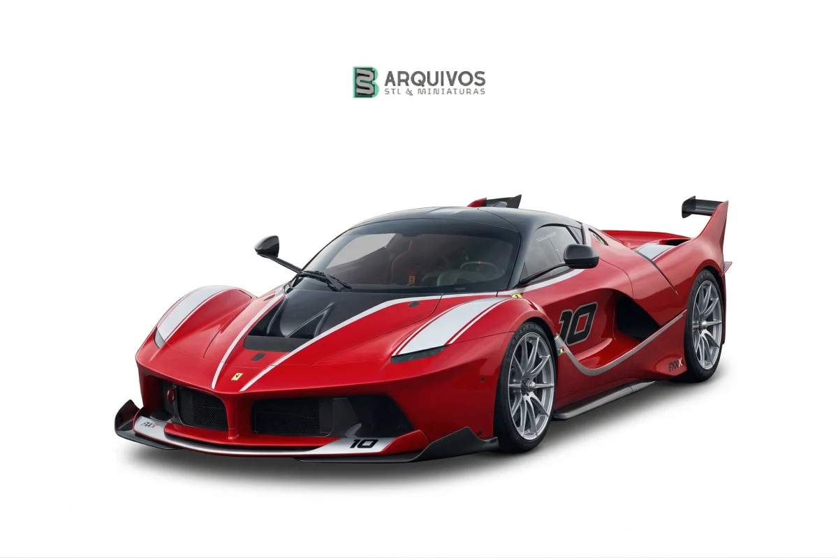 Modelo 3D STL - Ferrari FXX K 2015 — foto 3